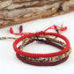 Red String Buddha Bracelet