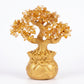 Wealth Blooms Gold Citrine Tree