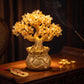 Wealth Blooms Gold Citrine Tree